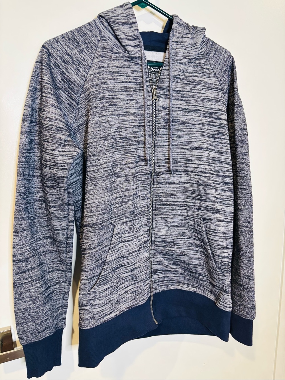 Zip-Up Hooded Sweater Jacket
